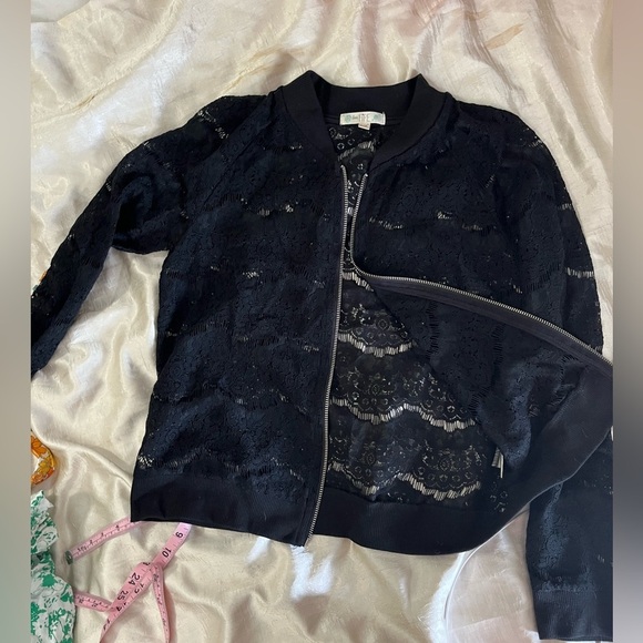 Love Fire Black Cardigan Sweater - Picture 8 of 9